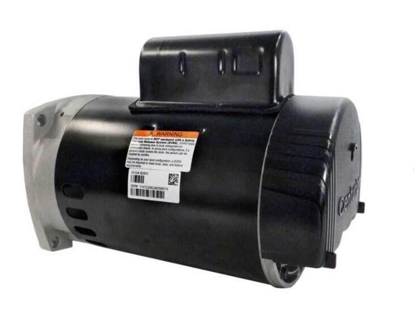 A.O. Smith Century B2853 1HP 230/115V Single Speed Square Flange Pool Pump Motor