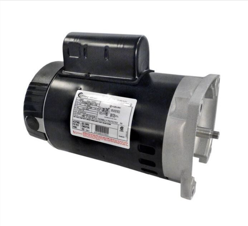 A.O. Smith Century B2853 1HP 230/115V Single Speed Square Flange Pool Pump Motor