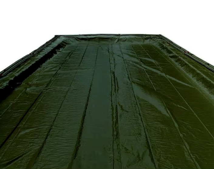 16' X 32' Inground Solid Pool Cover - Green Supreme Guard-Swimline  - CO122137R